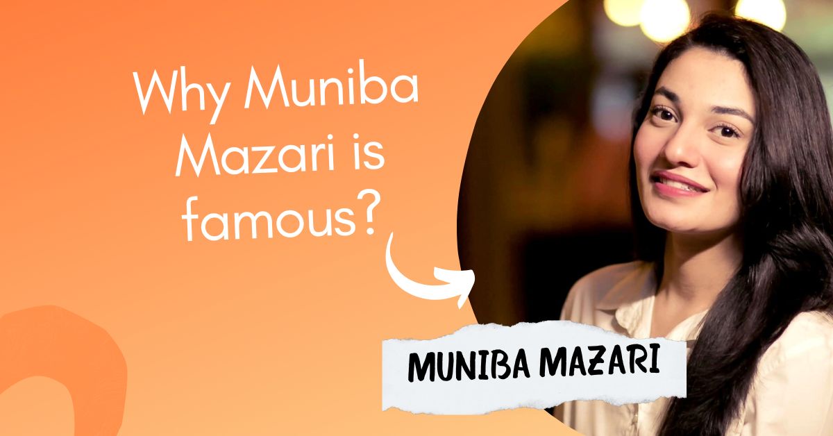 Why Muniba Mazari is famous